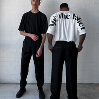 Straight Leg Tailored Trousers