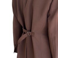 Chocolate Double Breasted Blazer