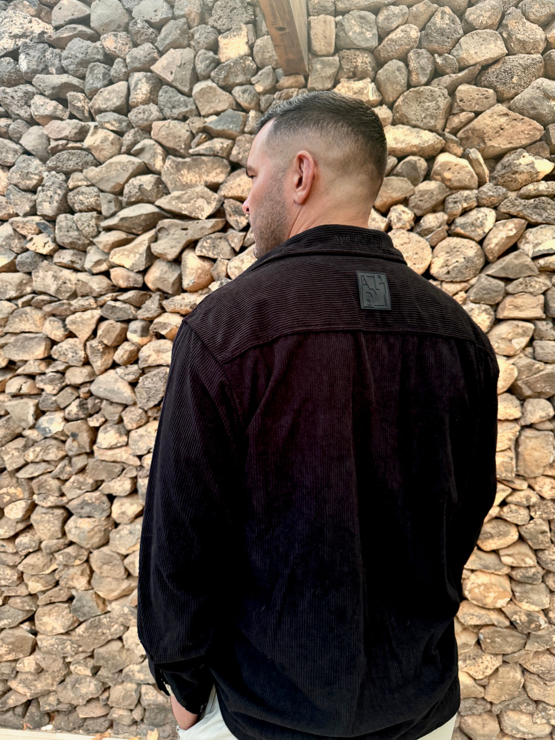 Black Corduroy Shirt