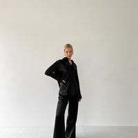 Satin Drawstring Trousers