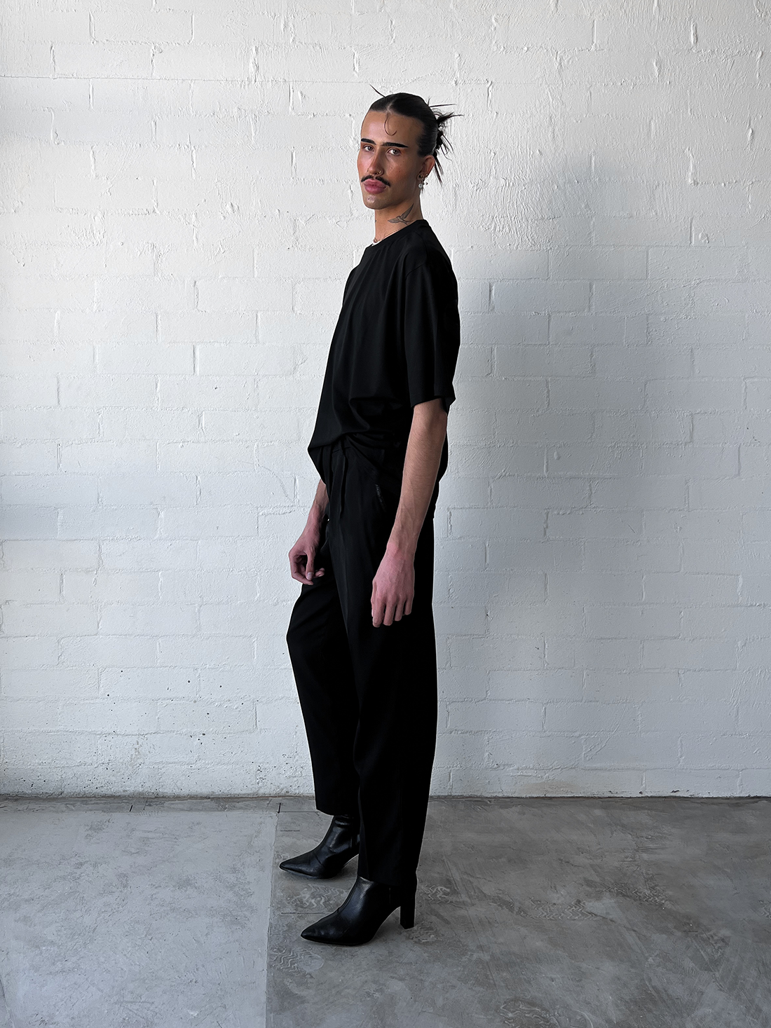 Straight Leg Tailored Trousers