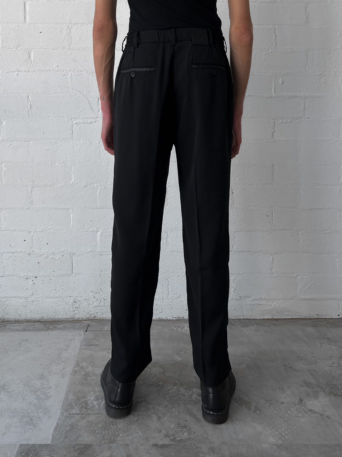 Straight Leg Tailored Trousers