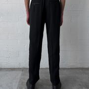 Straight Leg Tailored Trousers