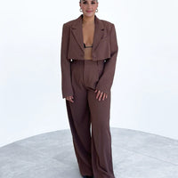 Chocolate Suit Trousers