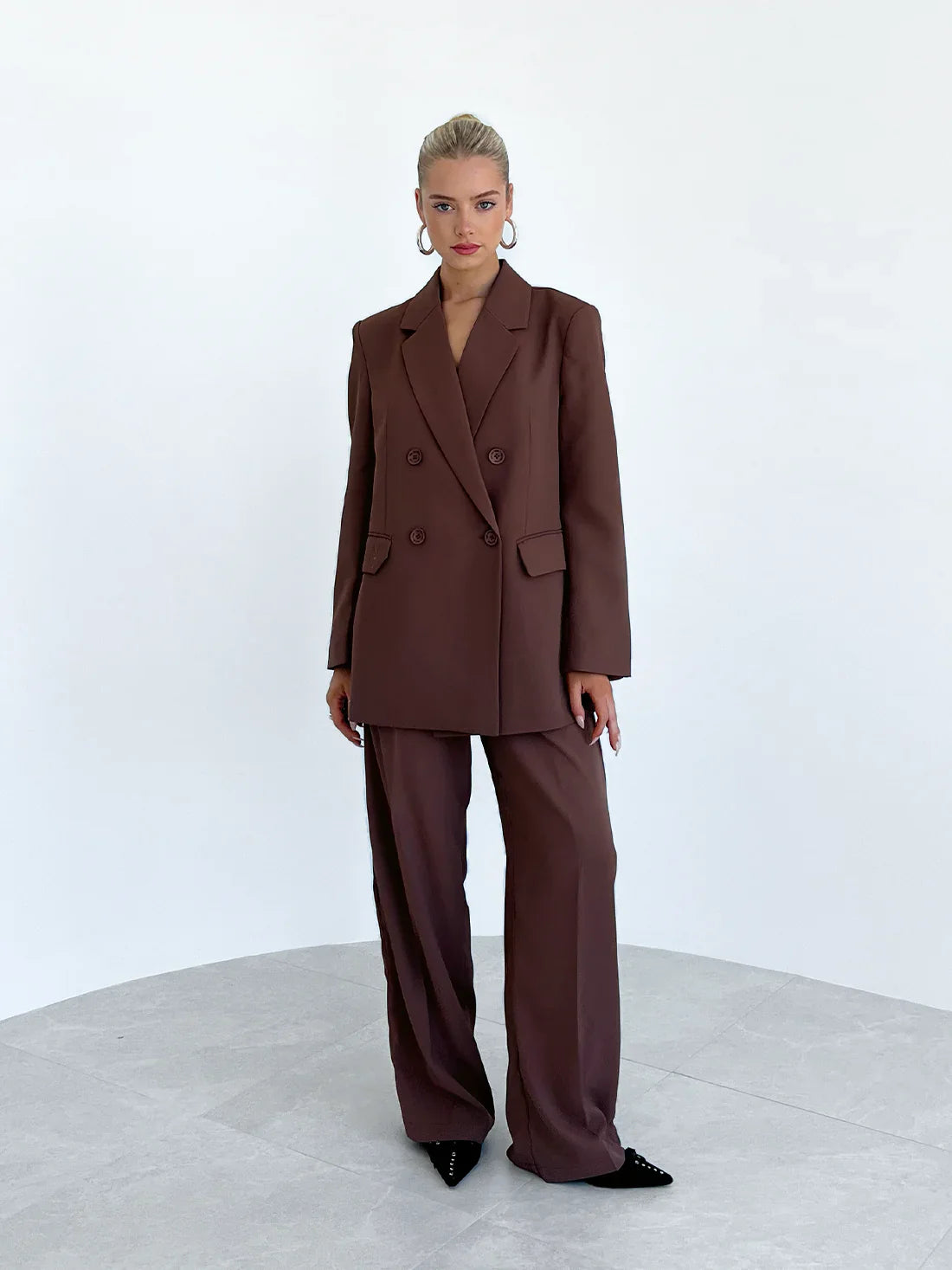 Chocolate Suit Trousers