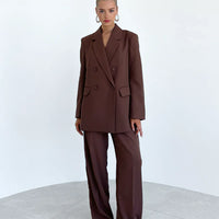 Chocolate Suit Trousers