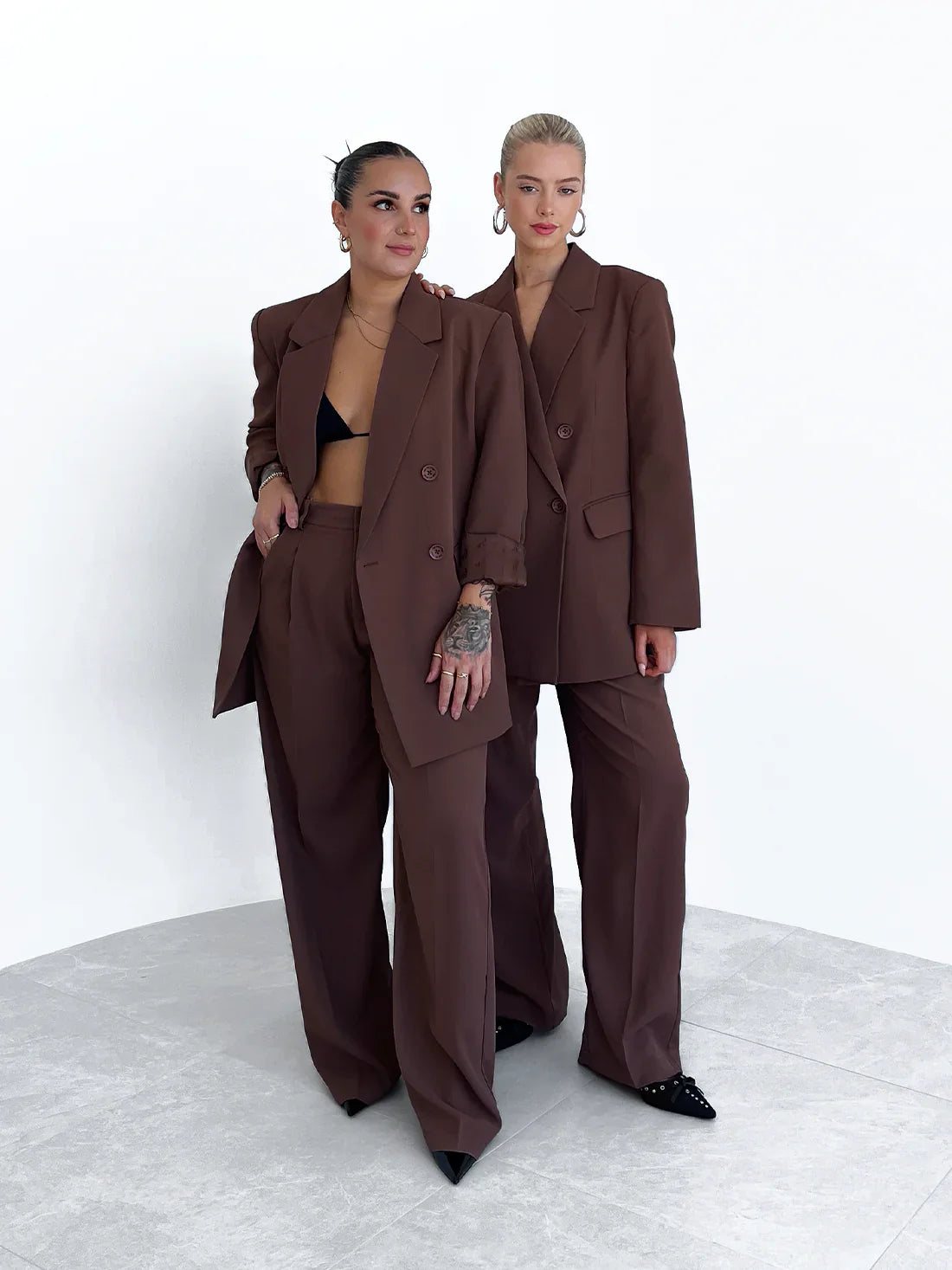 Chocolate Suit Trousers