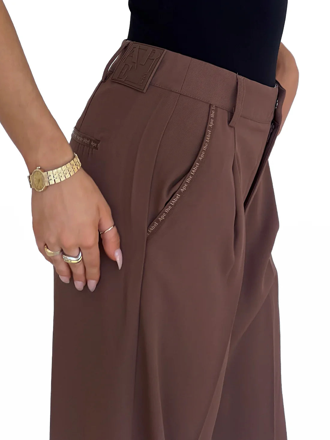 Chocolate Suit Trousers