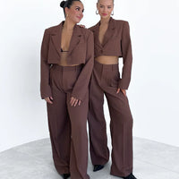 Chocolate Suit Trousers