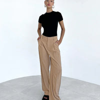 Tan Trousers