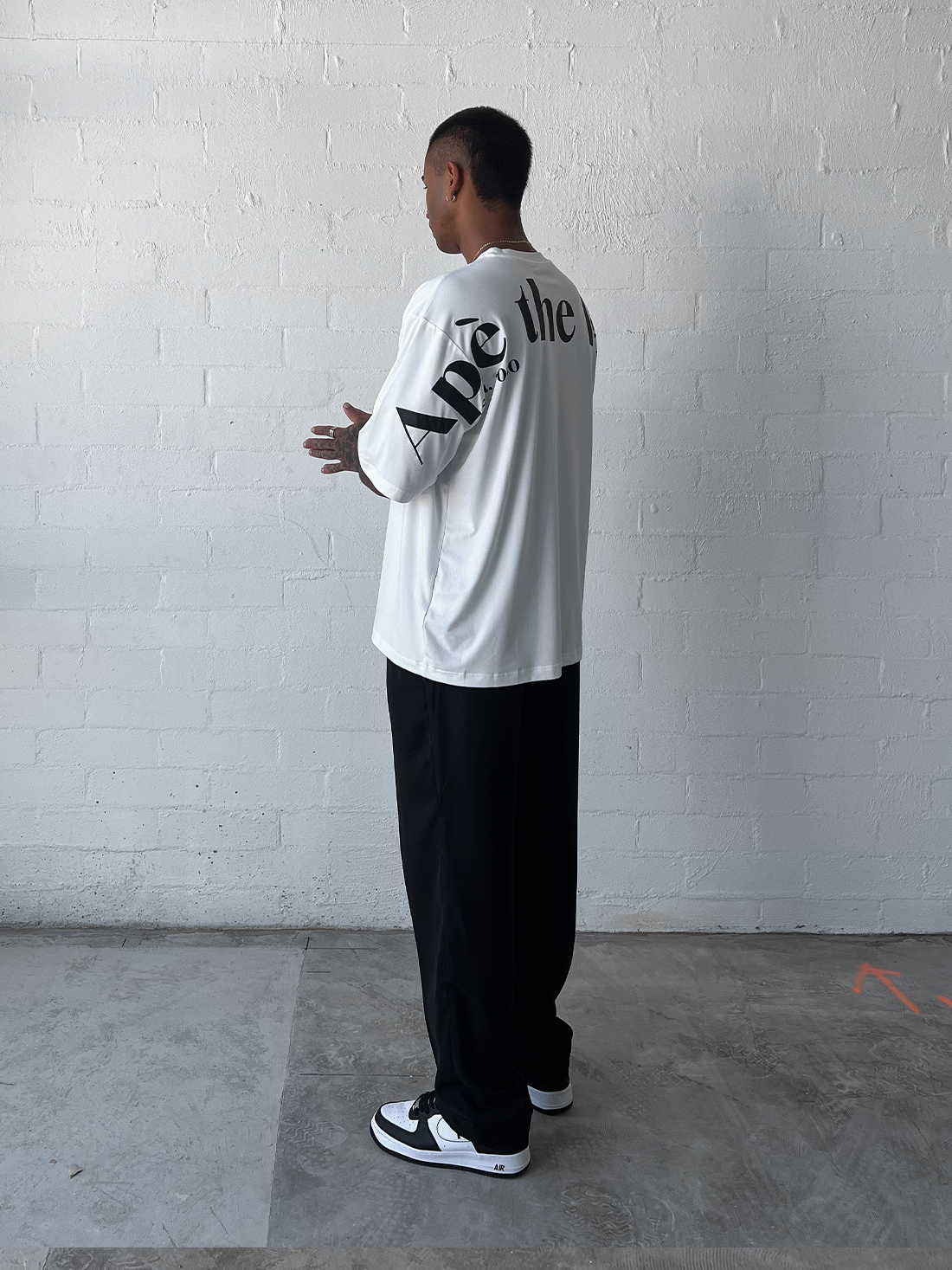 Straight Leg Tailored Trousers