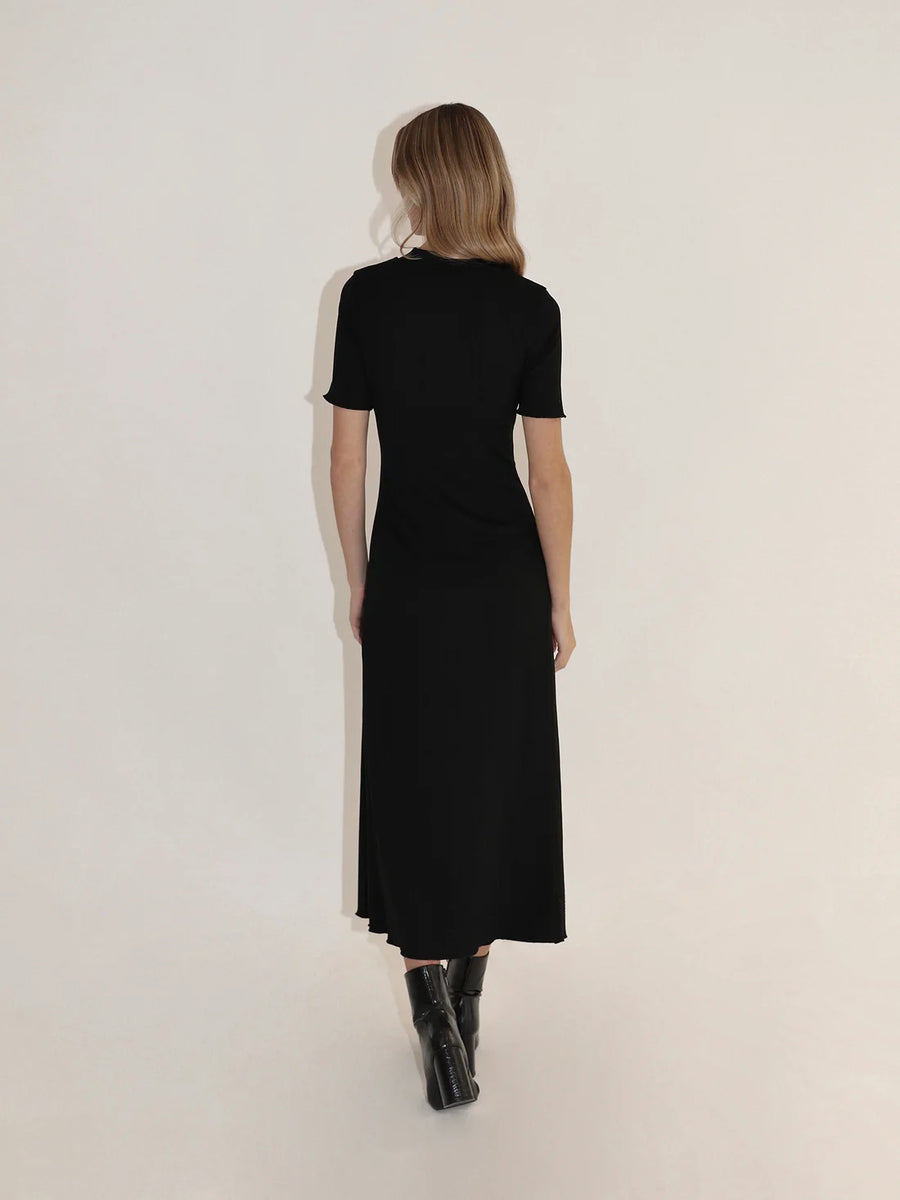 Capped Sleeve Dress