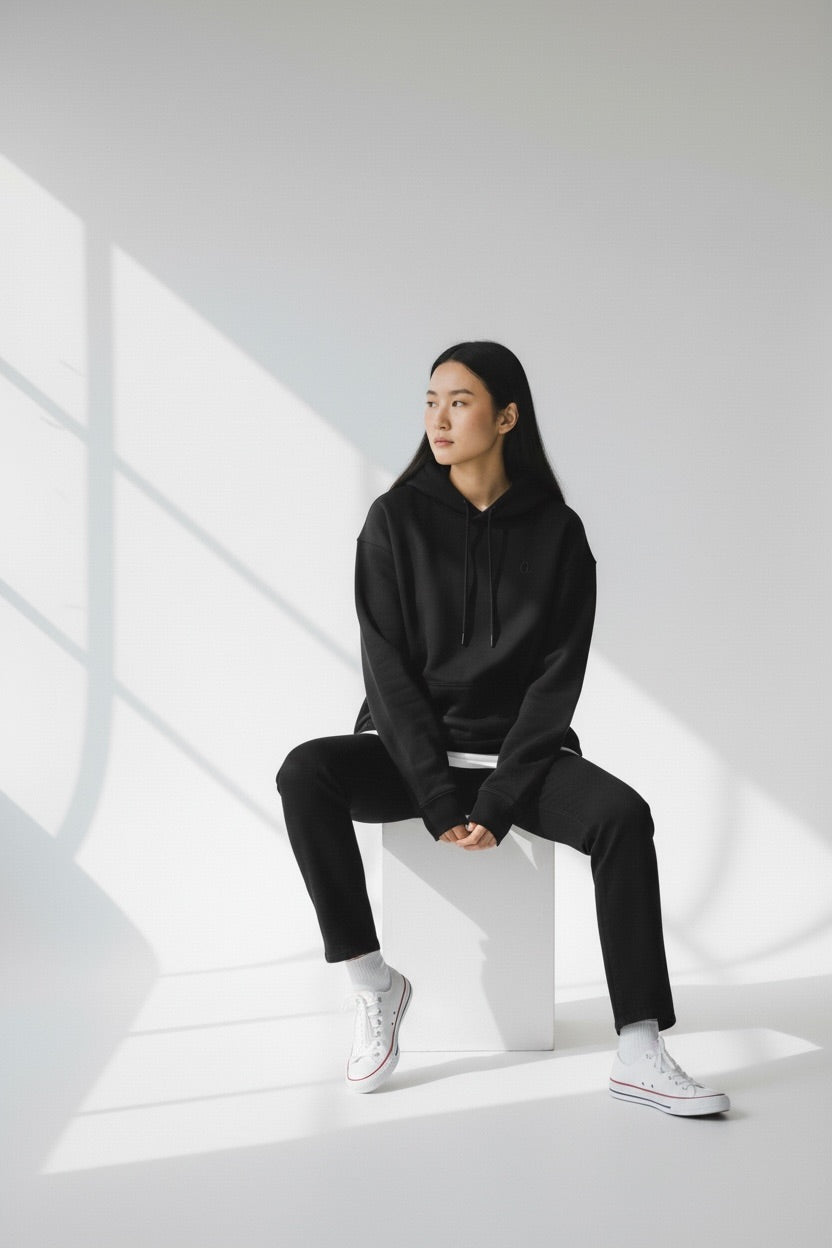 THE COVER - Draped Hoodie
