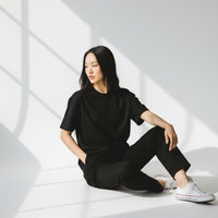 THE LAYER - Oversized Embroidered Tee